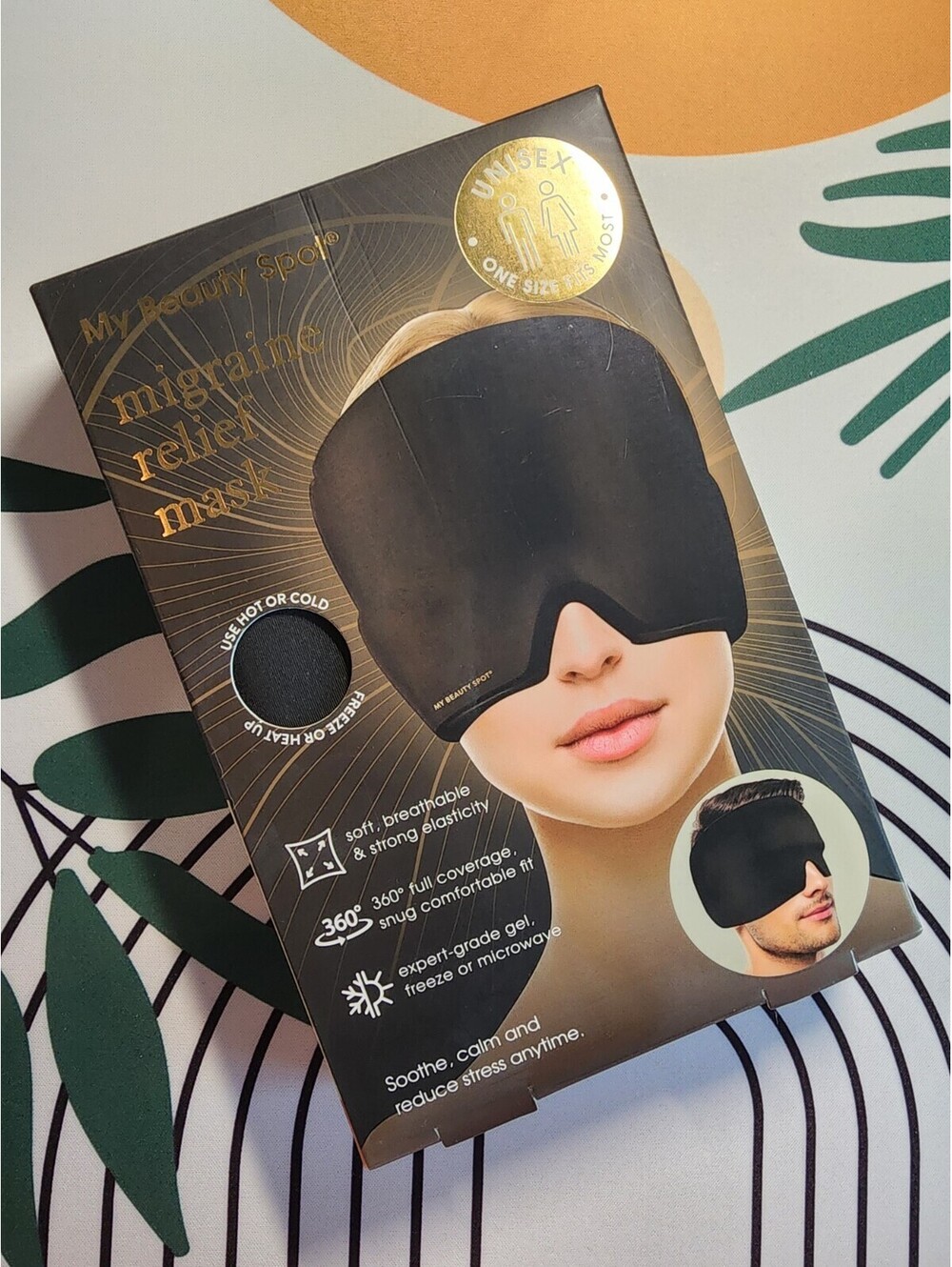 My Beauty Spot Migraine Relief Mask - Soft, Comfortable, One Size Fits Most